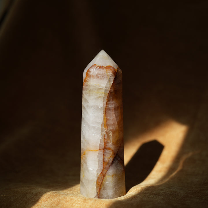 Golden Healer Quartz Tower