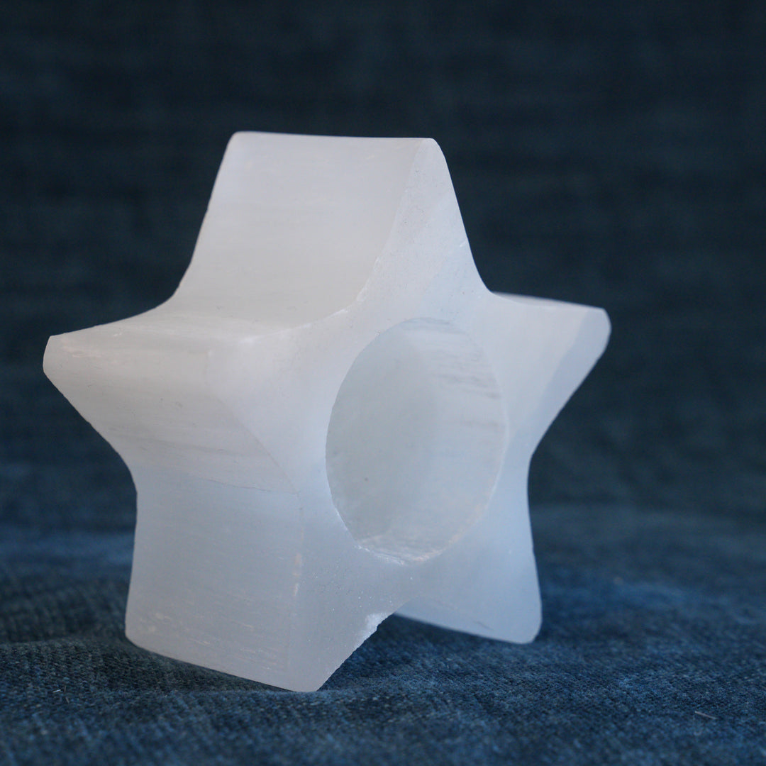 Star Selenite Tealight