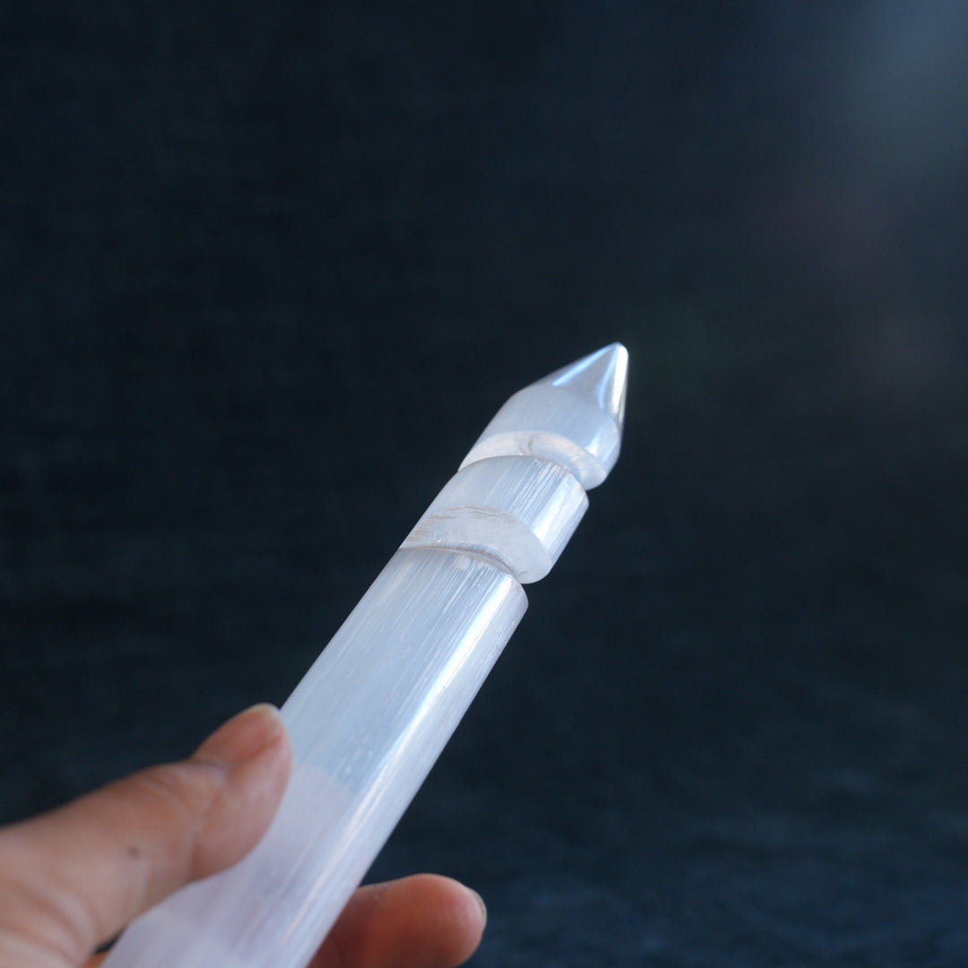 Selenite Wand