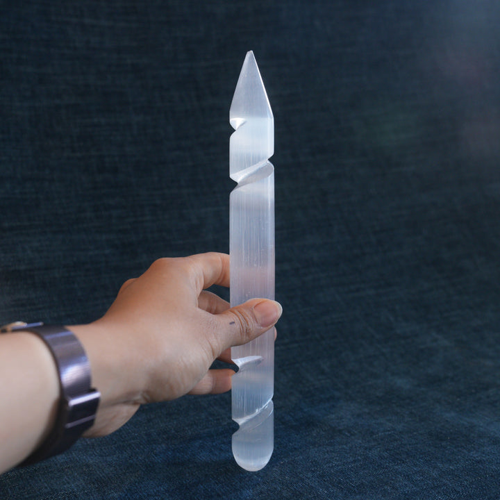 Selenite Wand