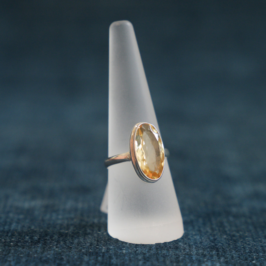 Ring Size 9 Citrine