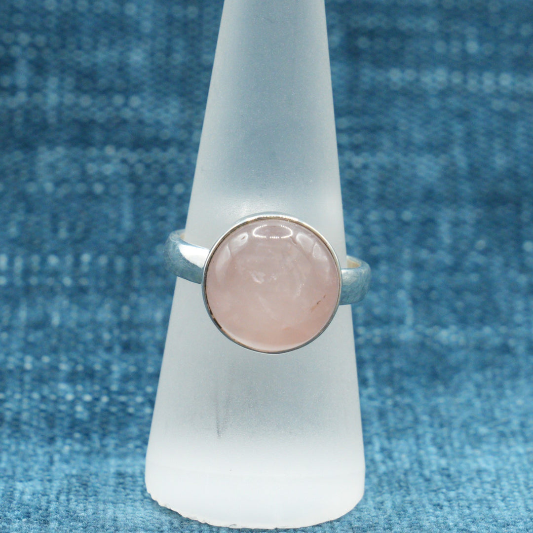 Rose Quartz Medium Ring