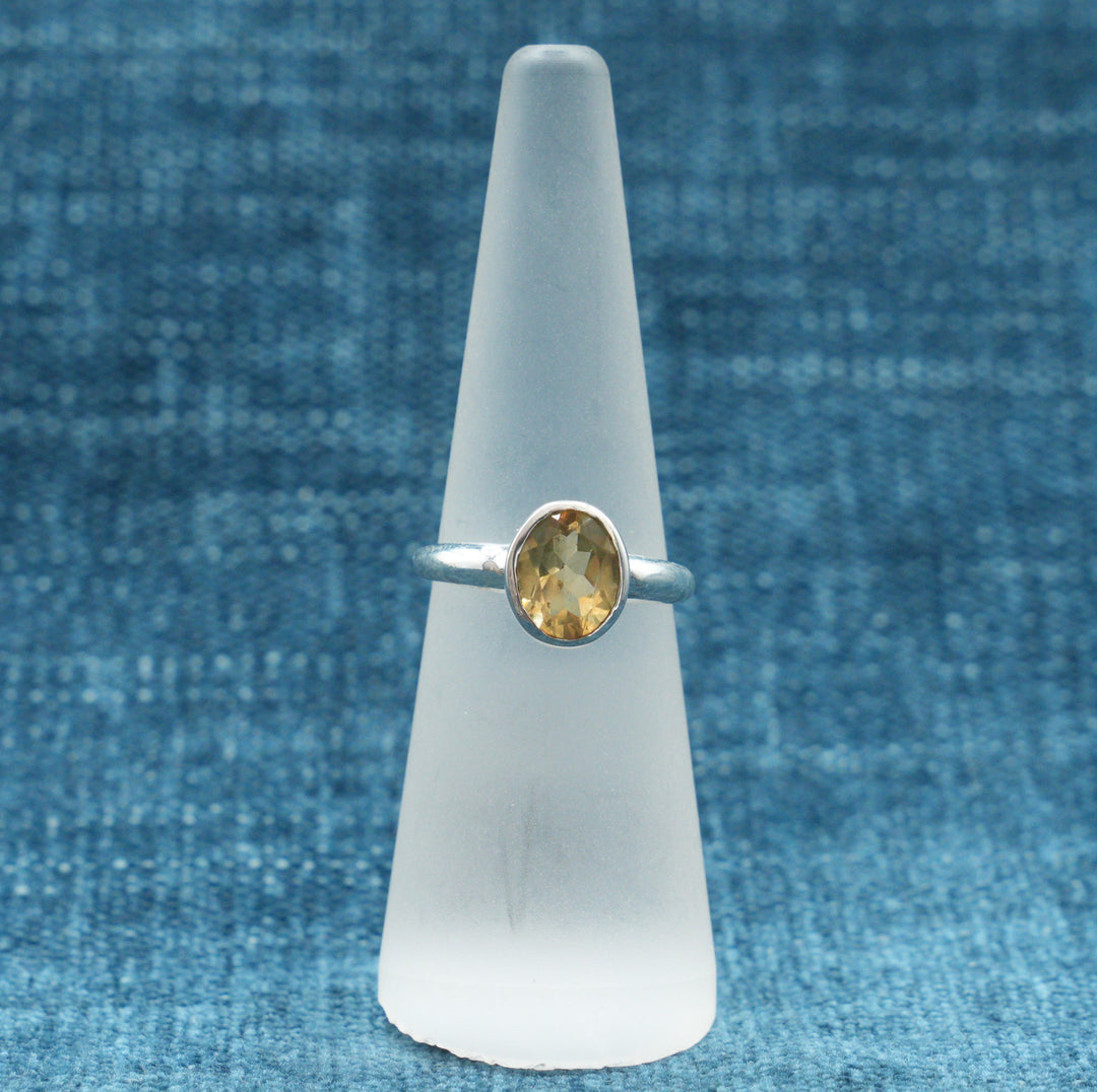 Citrine Ring Oval