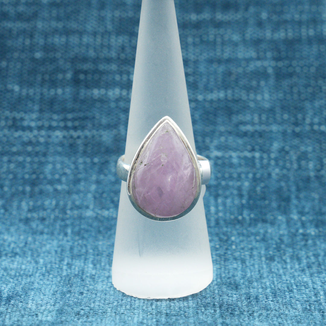 Pink Kunzite Size 10 Ring